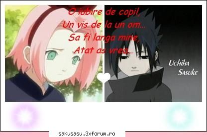 sasusaku iubire eterna pun scrii:bal       dimineatza urmatoare cei doi 'amorezi'