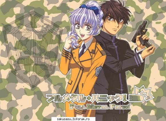 poze full matal panic ador full metal panic