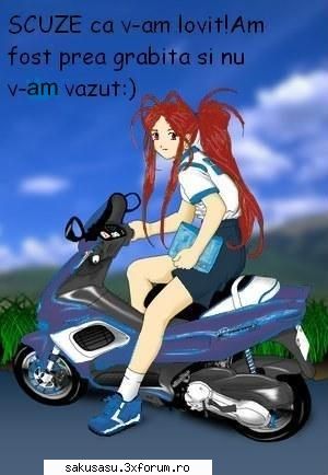 Creatiile mele -:P - ricka pe scooter - RPG