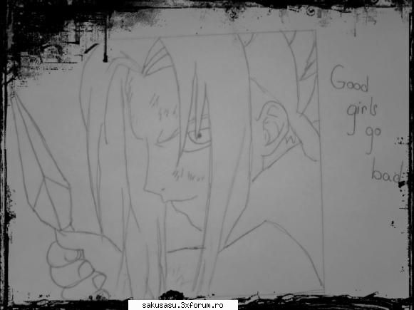 Hmmmm..... Operele mele de arta. - Si al doilea desen e cu Sakura!! - Fan Art