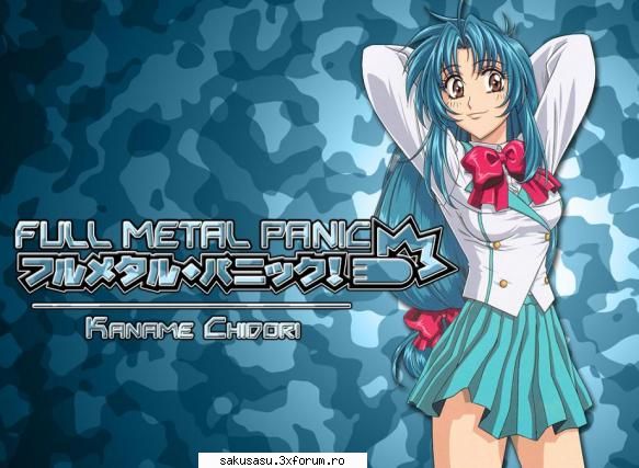Poze Full Matal Panic - Haruno Sakura - Full Metal Panic
