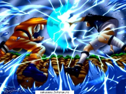 Sasuke vs Naruto - Se vede ca sunt prieteni buni , nu ? - sasuke uchiha